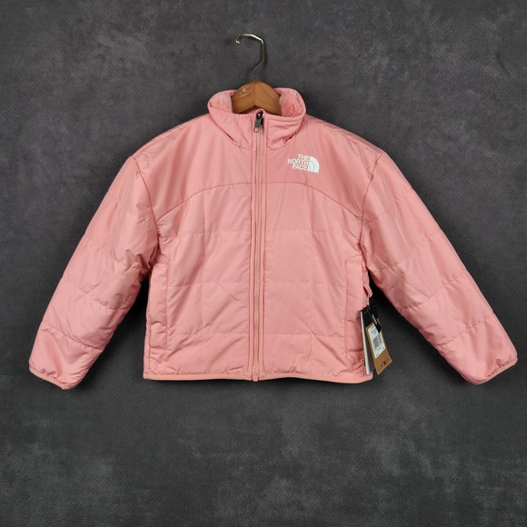The North Face Other - The North Face Reversible Shasta Jacket Girls XS 6 Pink Terracotta NWT